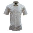 Plain Cream Shirt : Business