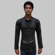 Combination Black Shirt : Slim