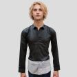 Combination Black Shirt : Slim