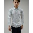 Plain Light Green Shirt : Business