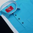 Combination Aqua Blue T-shirt : Regular