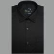 Plain Black Shirt : Business