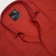 Plain Rust Shirt : Business