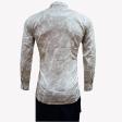Print Brown Shirt : Party