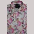 Print Peach Shirt : Party