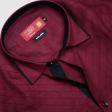 Combination Maroon Shirt : Ditto