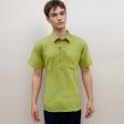 Self Design Yellow Shirt : Ditto