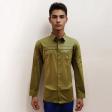 Combination Dark Green Shirt : Party