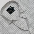 Checks White Shirt : Business
