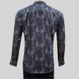 Print Dark Blue Shirt : Ditto