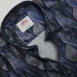 Print Dark Blue Shirt : Ditto