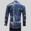 Print Dark Blue Shirt : Ditto