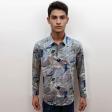 Print Gray Shirt : Ditto