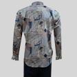 Print Gray Shirt : Ditto