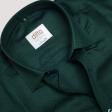 Self Design Dark Green Shirt : Ditto