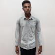 Stripes Blue Shirt : Business