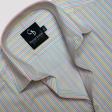 Stripes Peach Shirt : Business