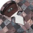 Combination Brown Shirt : Ditto