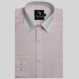 Self Design Pink Shirt : Business
