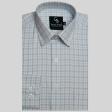 Checks Navy Blue Shirt : Business