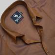 Plain Brown Shirt : Business
