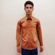 Plain Rust Shirt : Business