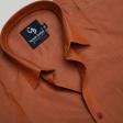 Plain Rust Shirt : Business