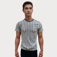 Stripes White T-shirt : Itutu (Slim Fit)