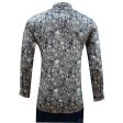 Print Gray Shirt : Party