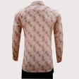 Print Peach Shirt : Party