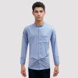 Plain Dark Blue Shirt : Party