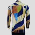 Print Mustard Shirt : Party