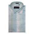 Checks Light Green Shirt : Business