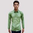 Plain Green Shirt : Business