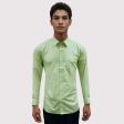 Plain Green Shirt : Business