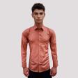 Plain Peach Shirt : Business