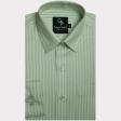 Stripes Green Shirt : Business