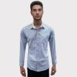 Plain Dark Blue Shirt : Business