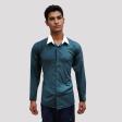 Plain Green Shirt : Business