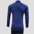 Self Design Navy Blue Shirt : Business