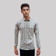 Checks Fawn Shirt : Business
