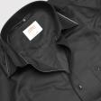 Self Design Black Shirt : Ditto
