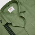 Self Design Dark Green Shirt : Ditto