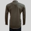 Self Design Brown Shirt : Ditto