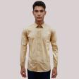 Plain Fawn Shirt : Business