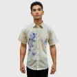 Handpainted Cream Shirt : Ditto