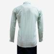 Stripes Light Green Shirt : Business