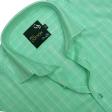 Checks Light Green Shirt : Business