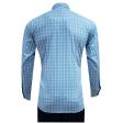 Checks Blue Shirt : Business