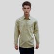 Stripes Mustard Shirt : Business